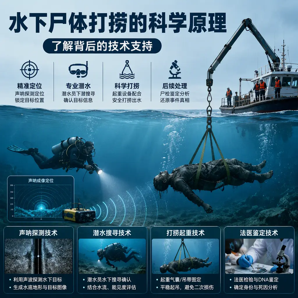 黄石水下尸体打捞的科学原理，了解背后的技术支持